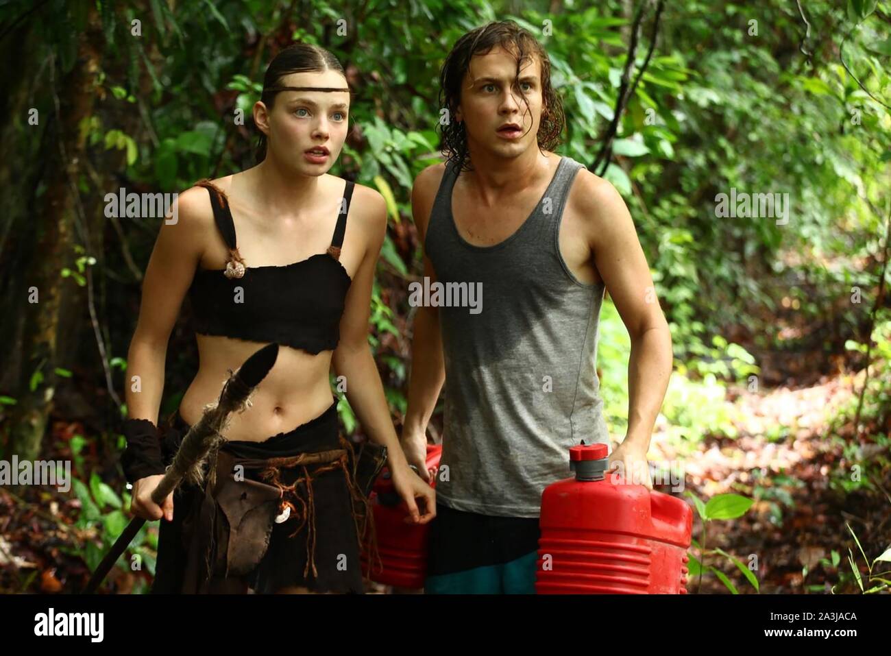 PREY, from left: Kristine Froseth, Logan Miller, 2019. © Cinedigm ...