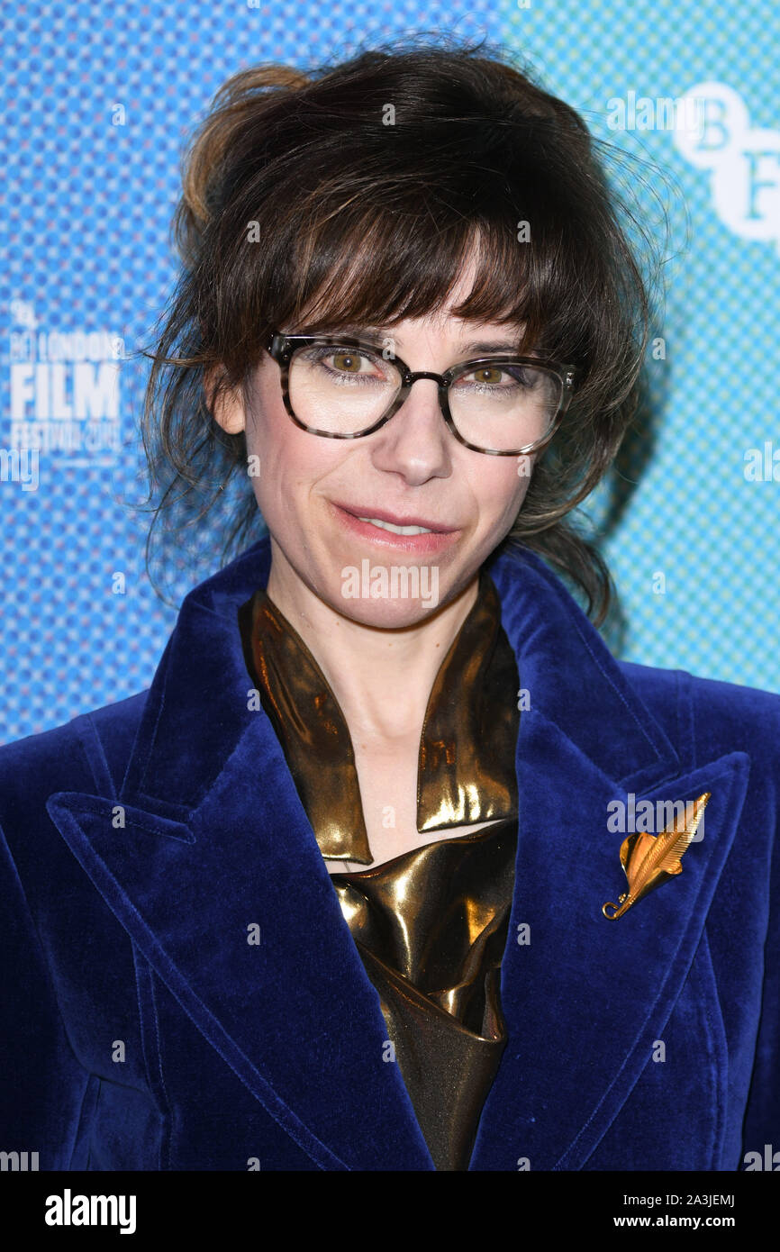 London, UK. 08th Oct, 2019. LONDON, UK. October 08, 2019: Sally Hawkins  arriving for the "Eternal Beauty" screening as part of the London Film  Festival 2019 at the NFT South Bank, London.