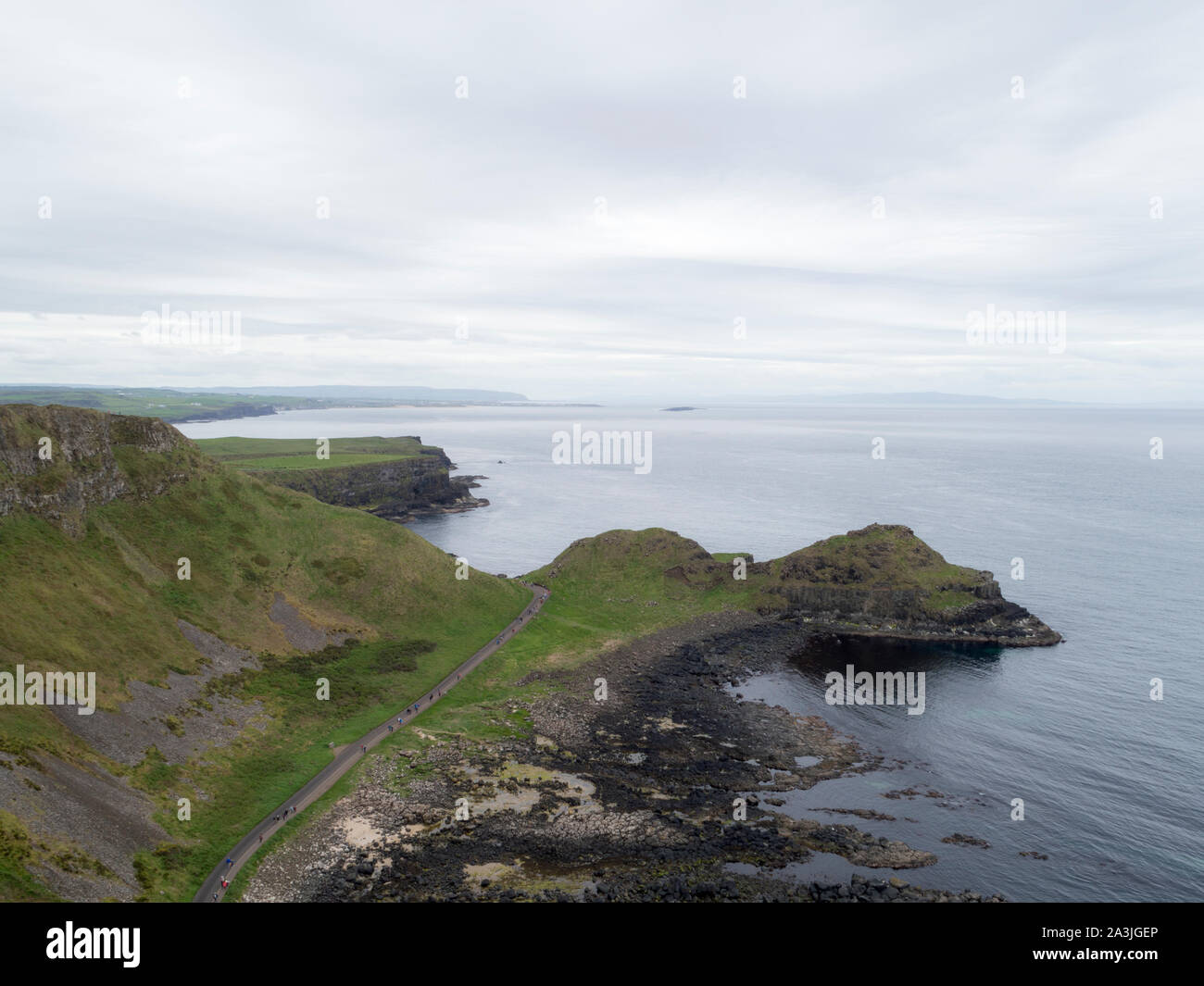Giants Causeway, Bushmills, Co. Antrim, Northern Ireland Stock Photo