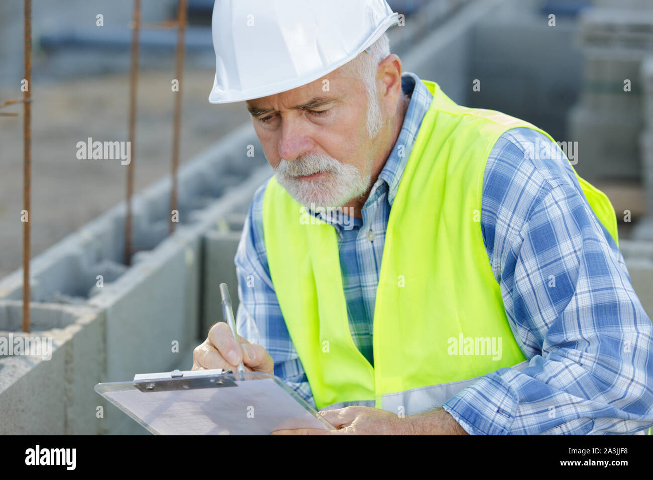 contractor estimate sheet for major rework Stock Photo - Alamy