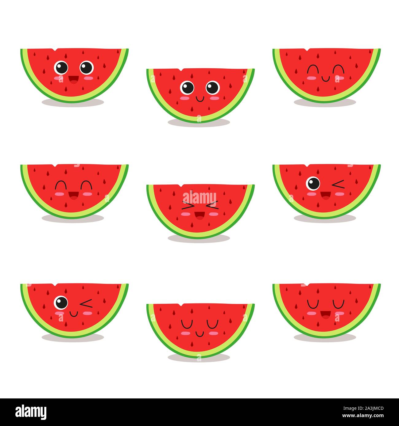 Watermelon fruit character cute icon hi-res stock photography and images - Alamy Watermelon fruit character cute icon hi-res stock photography and images - Alamy