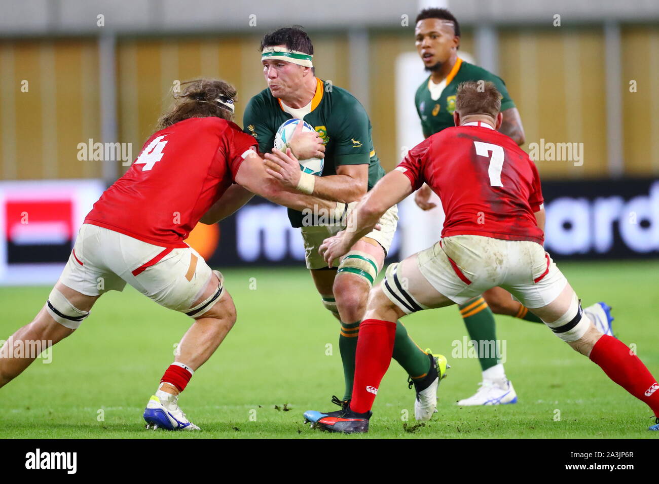 Kobe Rugless Rugby Kobe, Hyogo, Japan. 8th Oct, 2019. Francois Louw (RSA) Rugby : 2019 ...