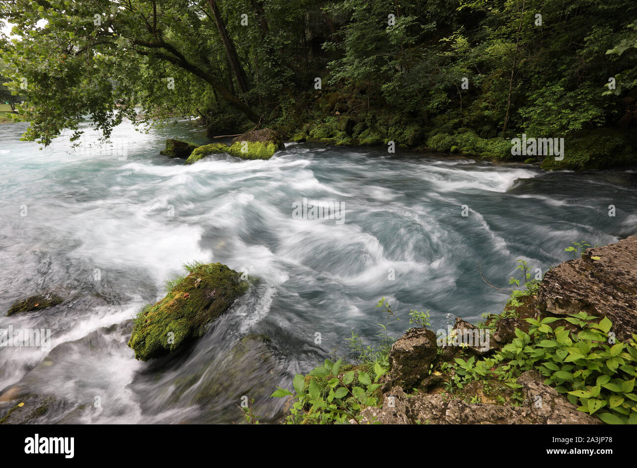 Big Spring is one of the largest springs in the United States and the