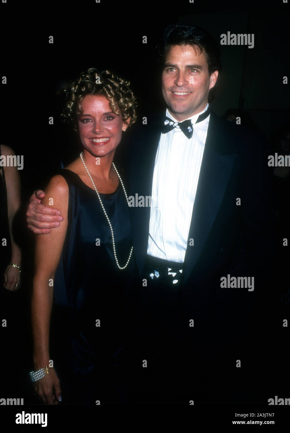 Los Angeles, California, USA 28th January 1995 Actress Amanda Bearse and actor Ted McGinley attend Married With Children 200th Episode Event on January 28, 1995 in Los Angeles, California, USA. Photo by Barry King/Alamy Stock Photo Stock Photo