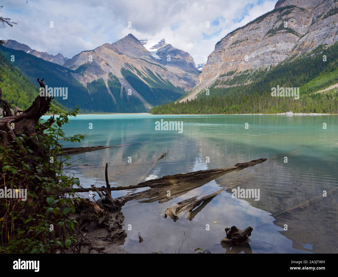 Kinney Lake, Mount Robson Provincial Park, BC, Canada Stock Photo - Alamy