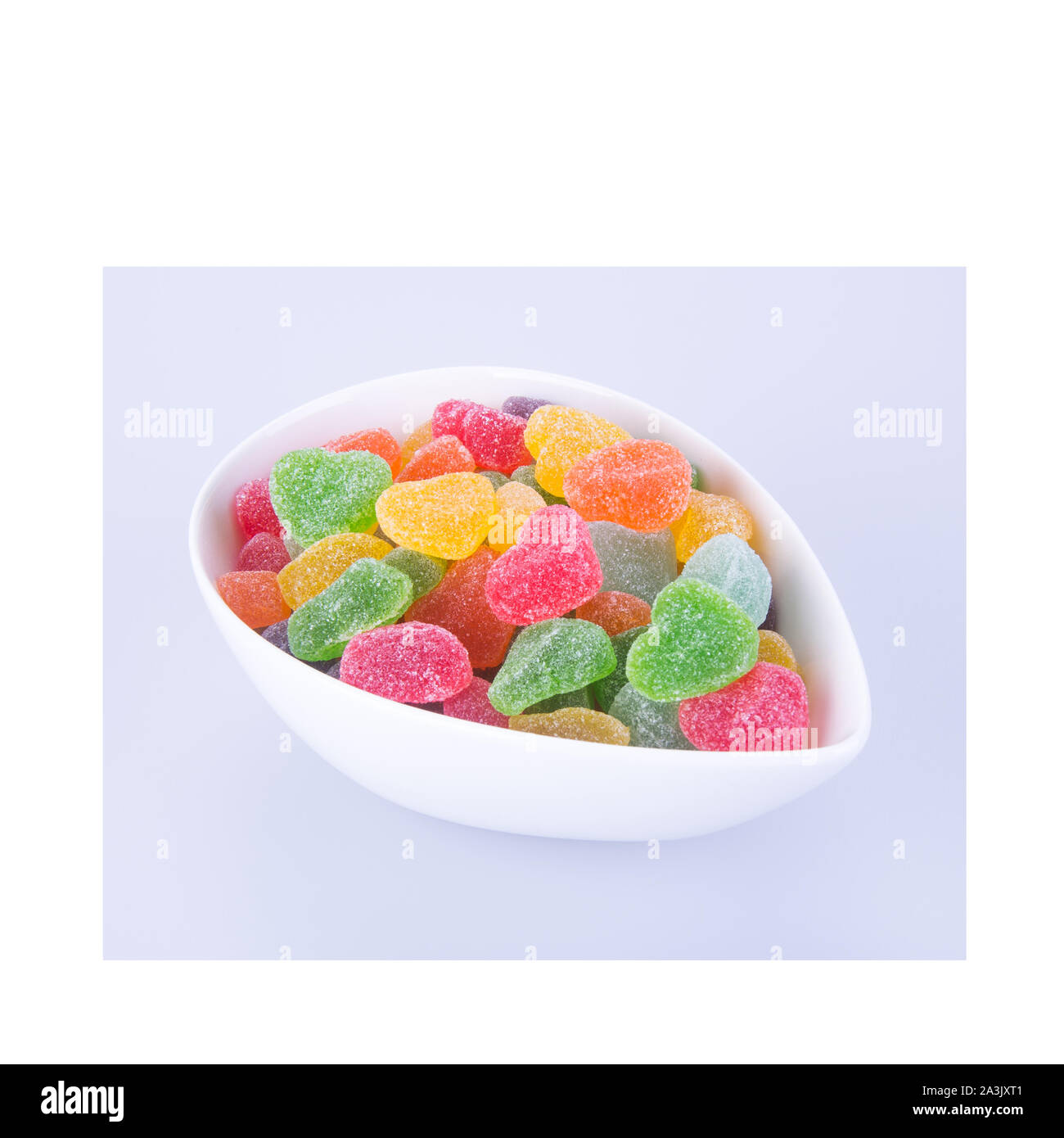 candies or jelly candies on a white background new Stock Photo - Alamy