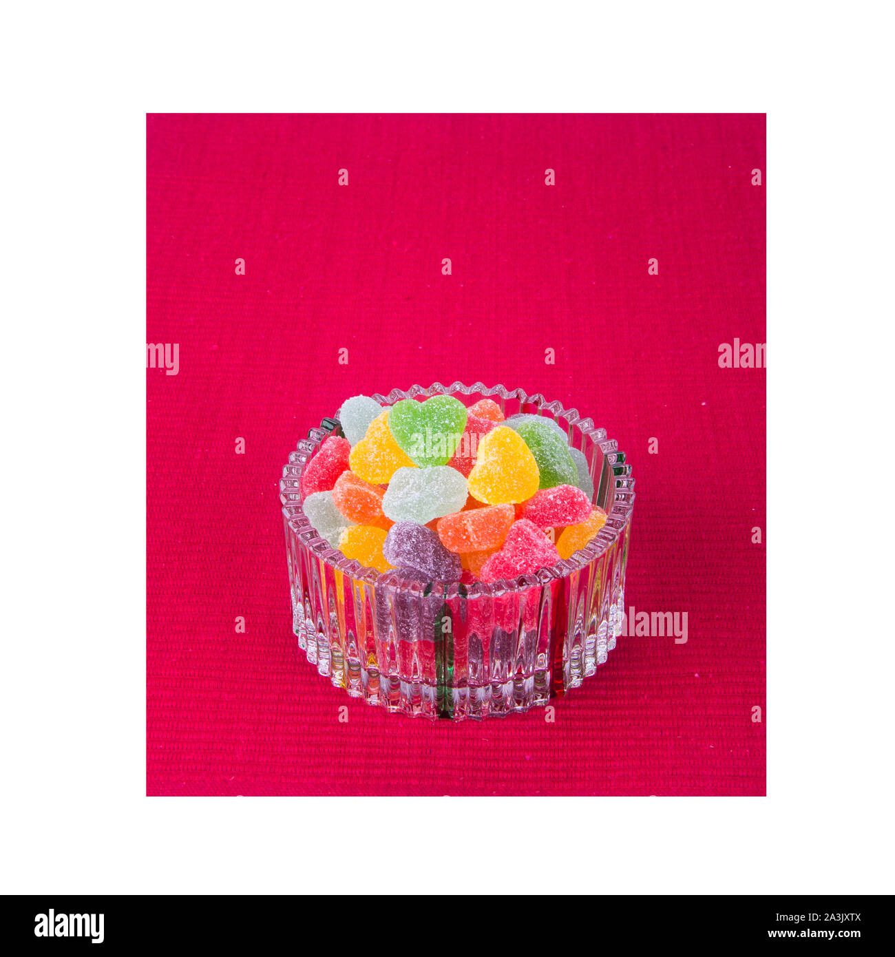 candies or jelly candies on a white background new Stock Photo - Alamy