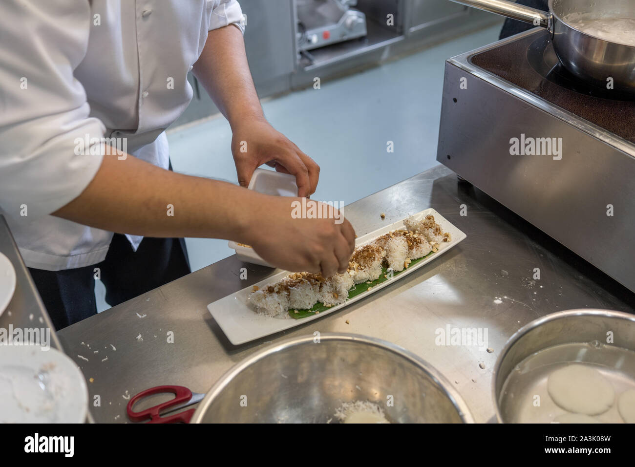 Fine art cuisine in Phnom Penh, Cambodia Stock Photo Alamy