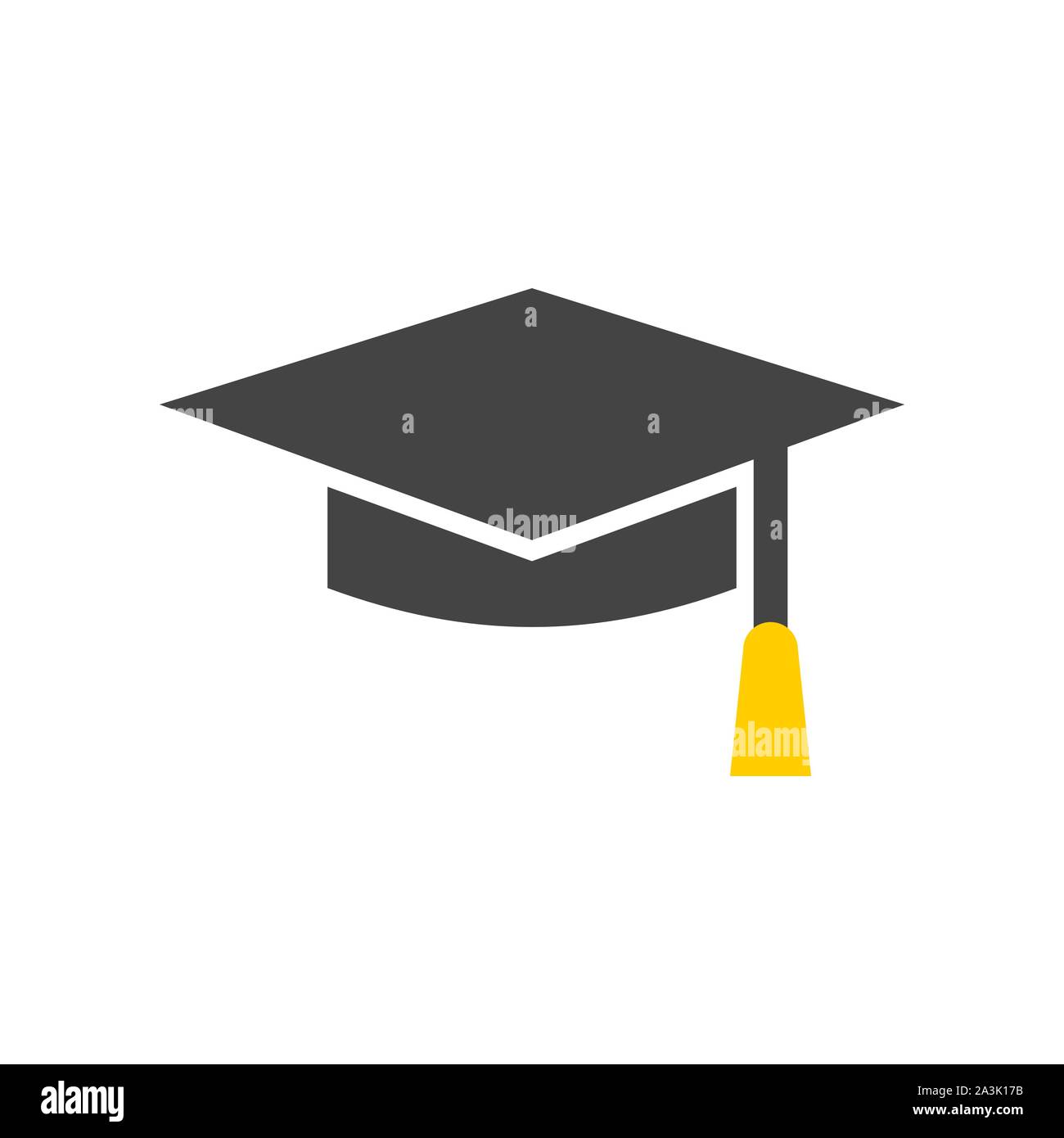Graduation cap graphic design template vector isolated Stock Vector Graduation cap graphic design template vector isolated Stock Vector