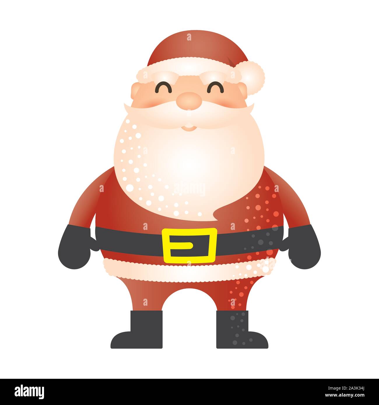 merry christmas santa claus character Stock Vector Image & Art - Alamy