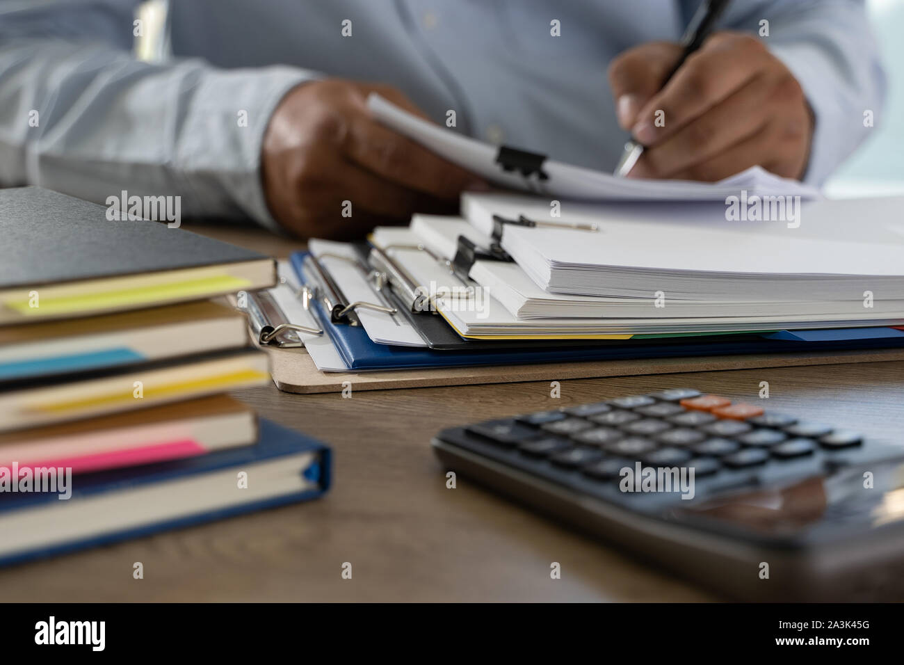 Accounting Paper File Office documents stack file hi-res stock photography and images - Alamy