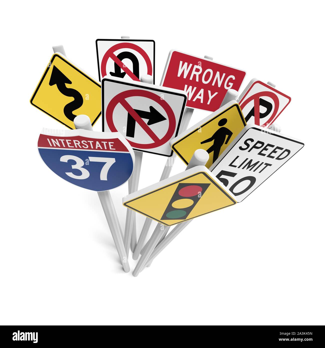 Road signs signage hi-res stock photography and images - Alamy
