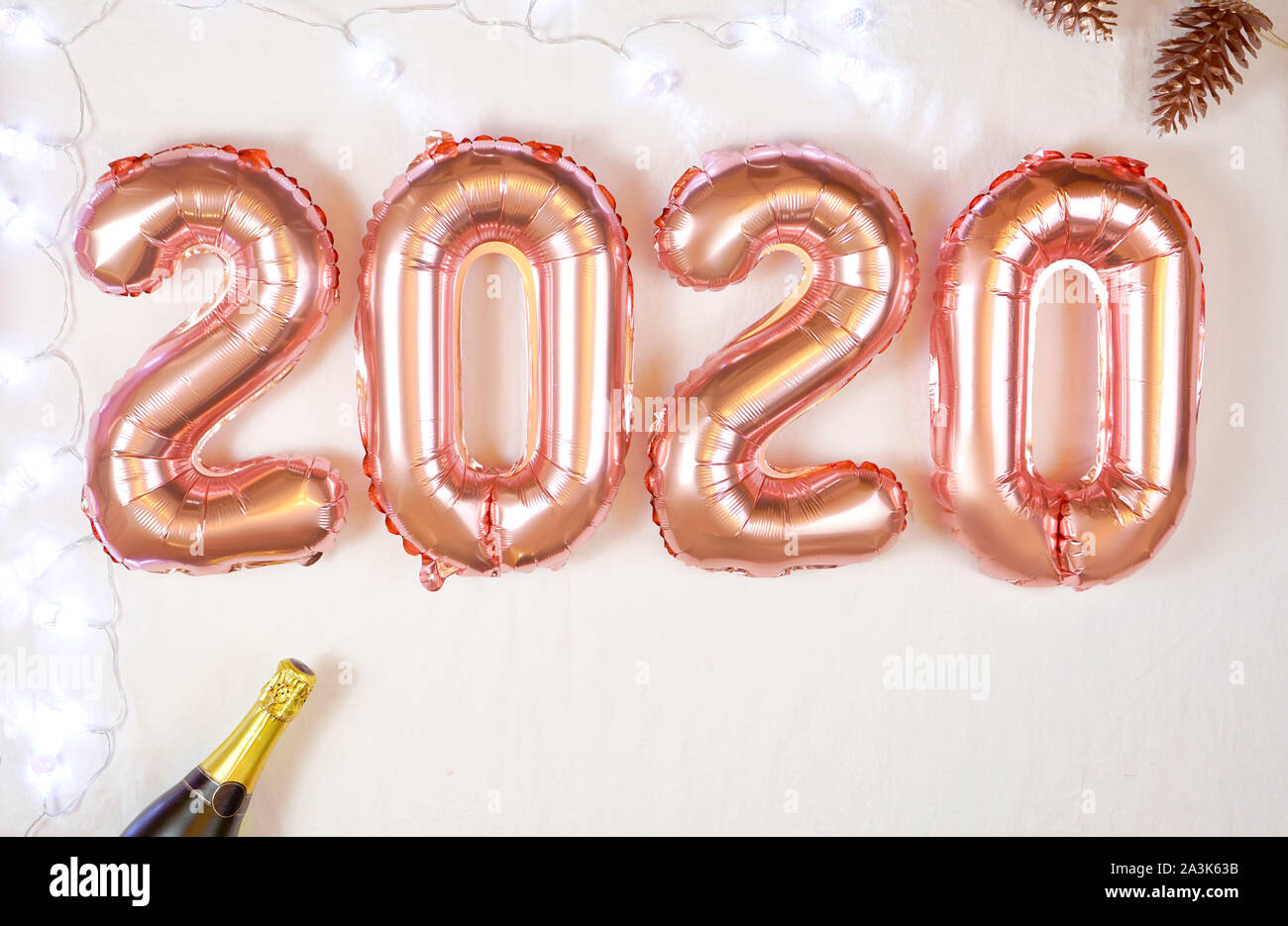 gold metallic number balloons