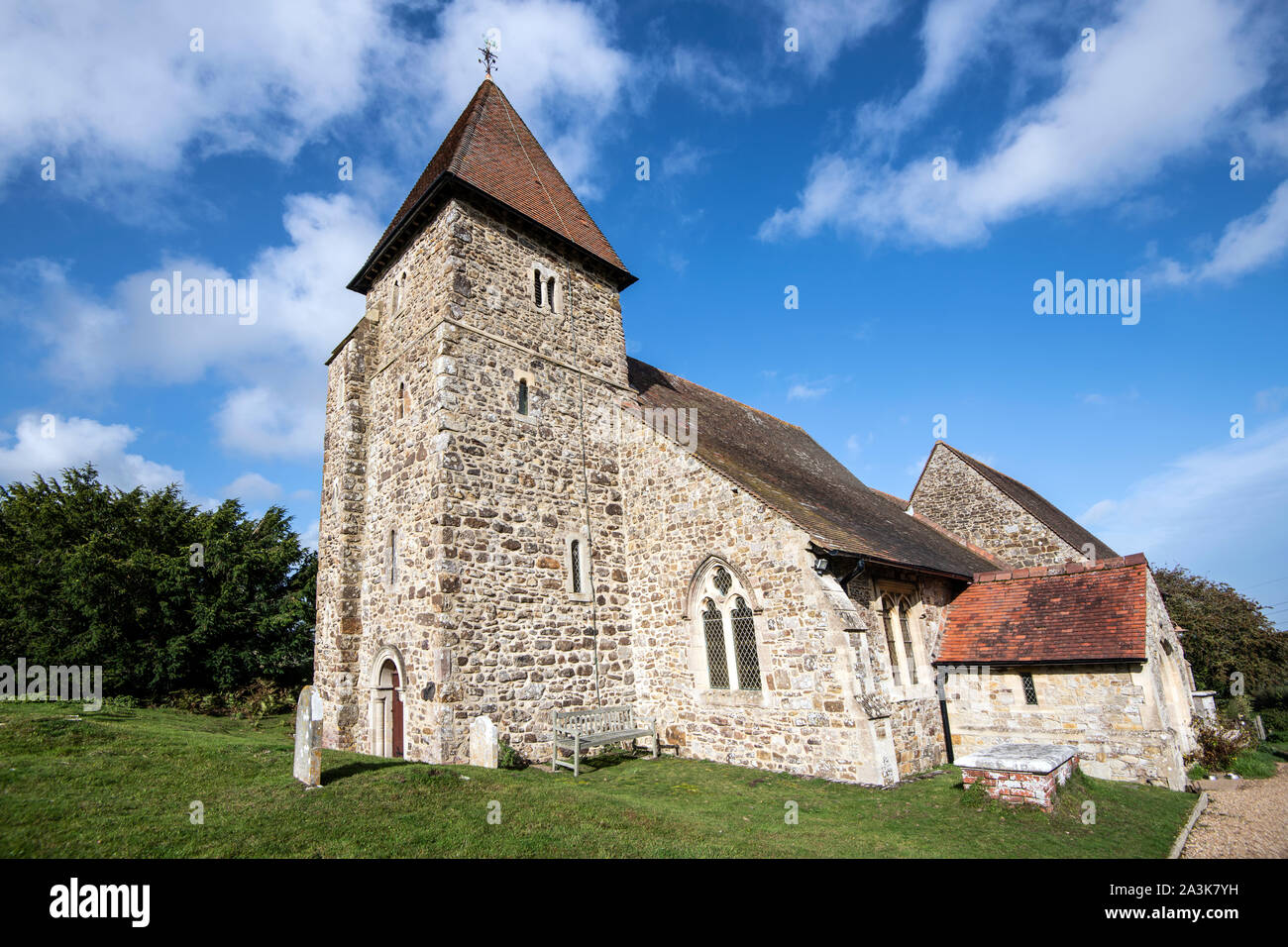 Guestling Church, East Sussex, England 11th Century Norman building