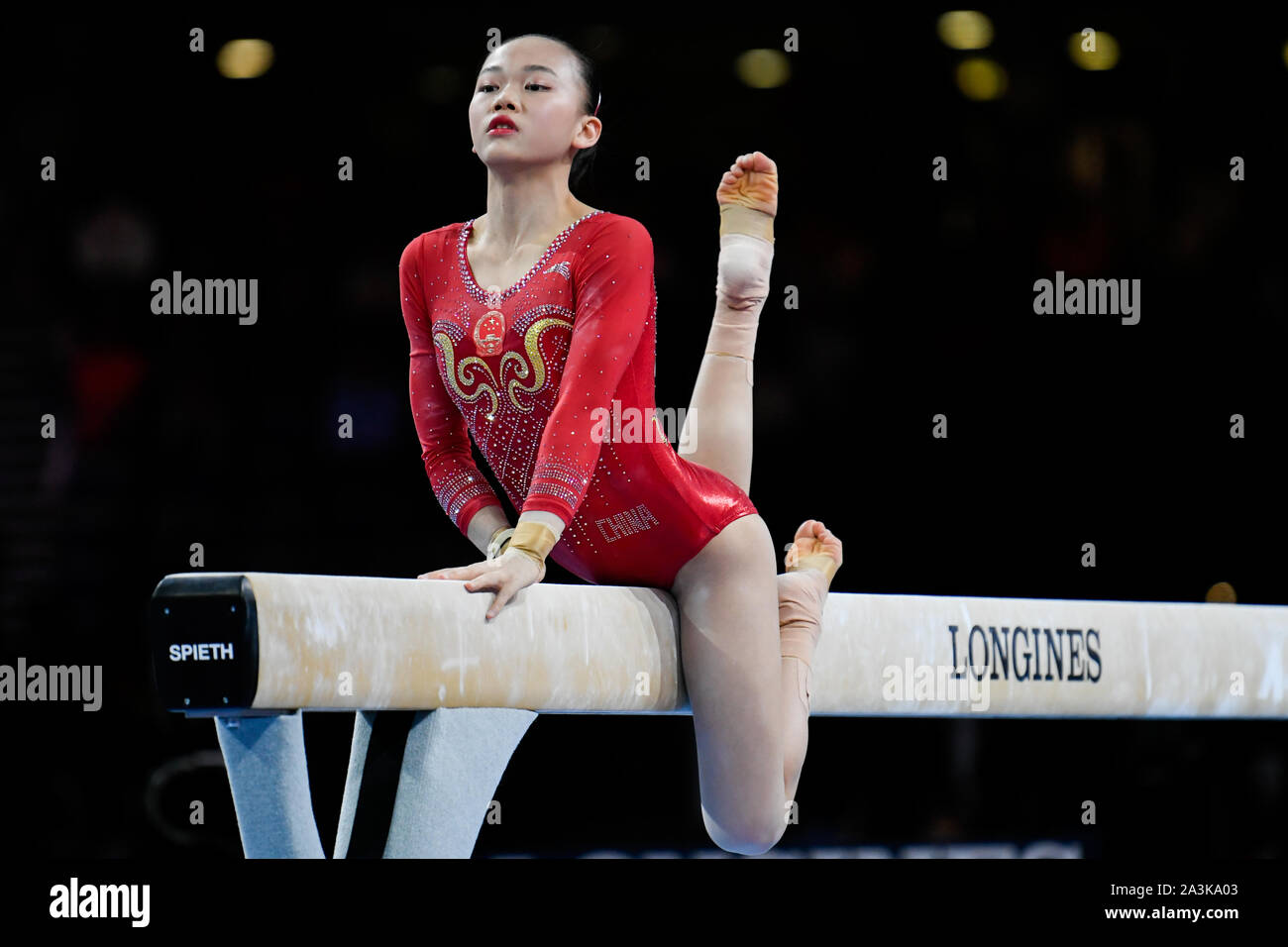 Stuttgart, Germany. 08th Oct, 2019. Gymnastics world championship, decision final of the best