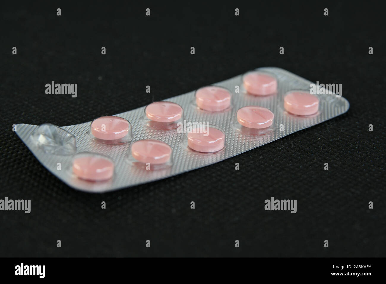 Medical pills. Medicine tablets. Medicine in pills. Pharmaceutical medications. Medication use. Stock Photo