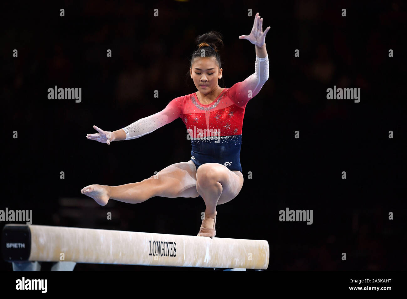 Stuttgart Deutschland 08th Oct 2019 Sunisa Lee Usa Action On The Balance Beam Women S Team Final