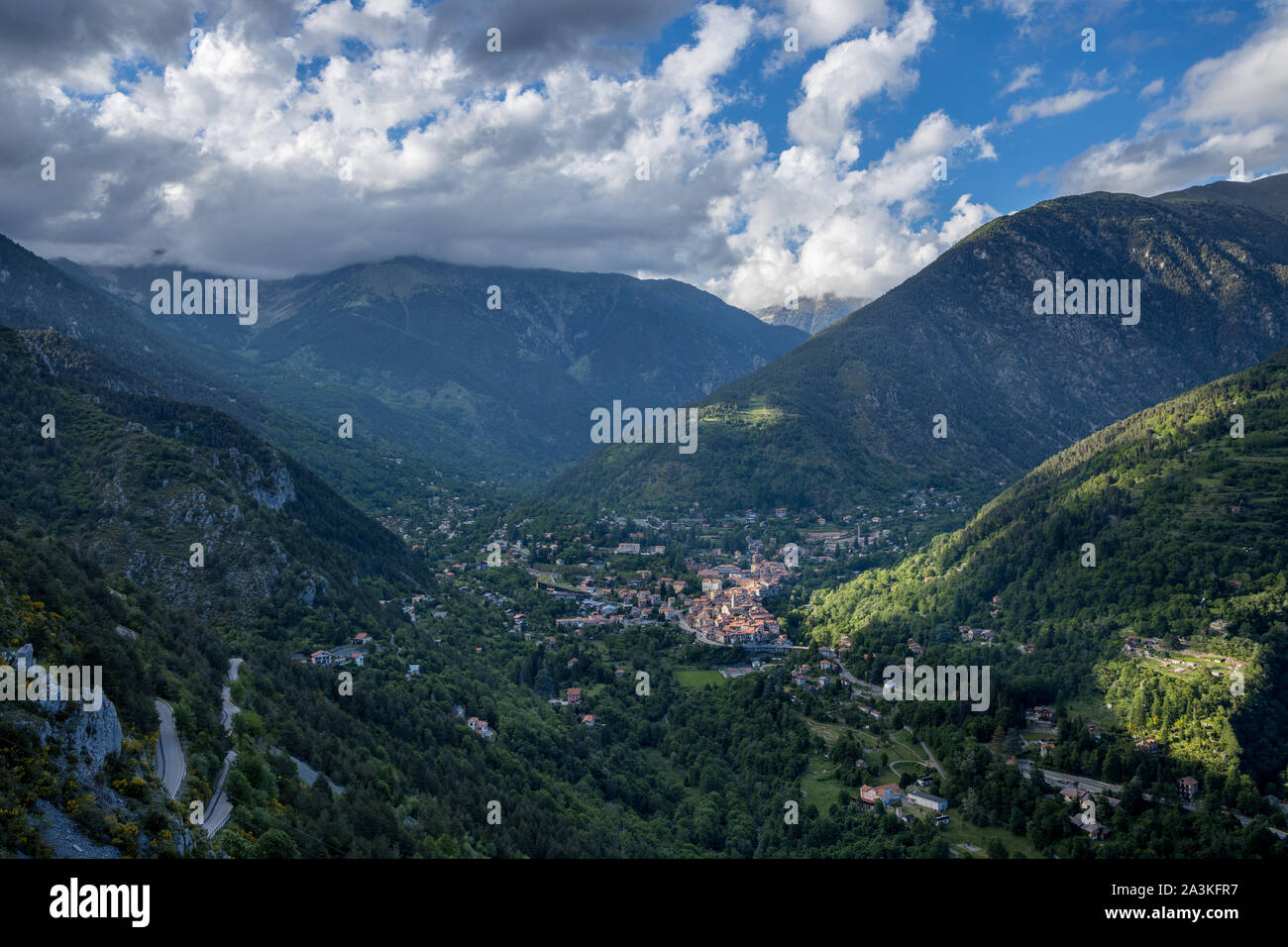 Saint-Martin-Vésubie, Alpes-Maritimes department, Provence-Alpes-Côte d'Azur, France Stock Photo