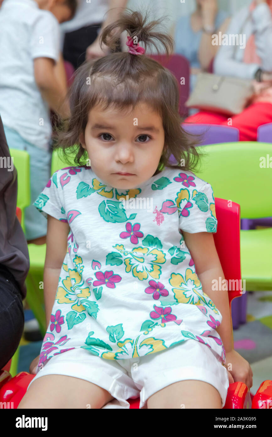 Birthday two years in the kindergarden . Children's birthday with