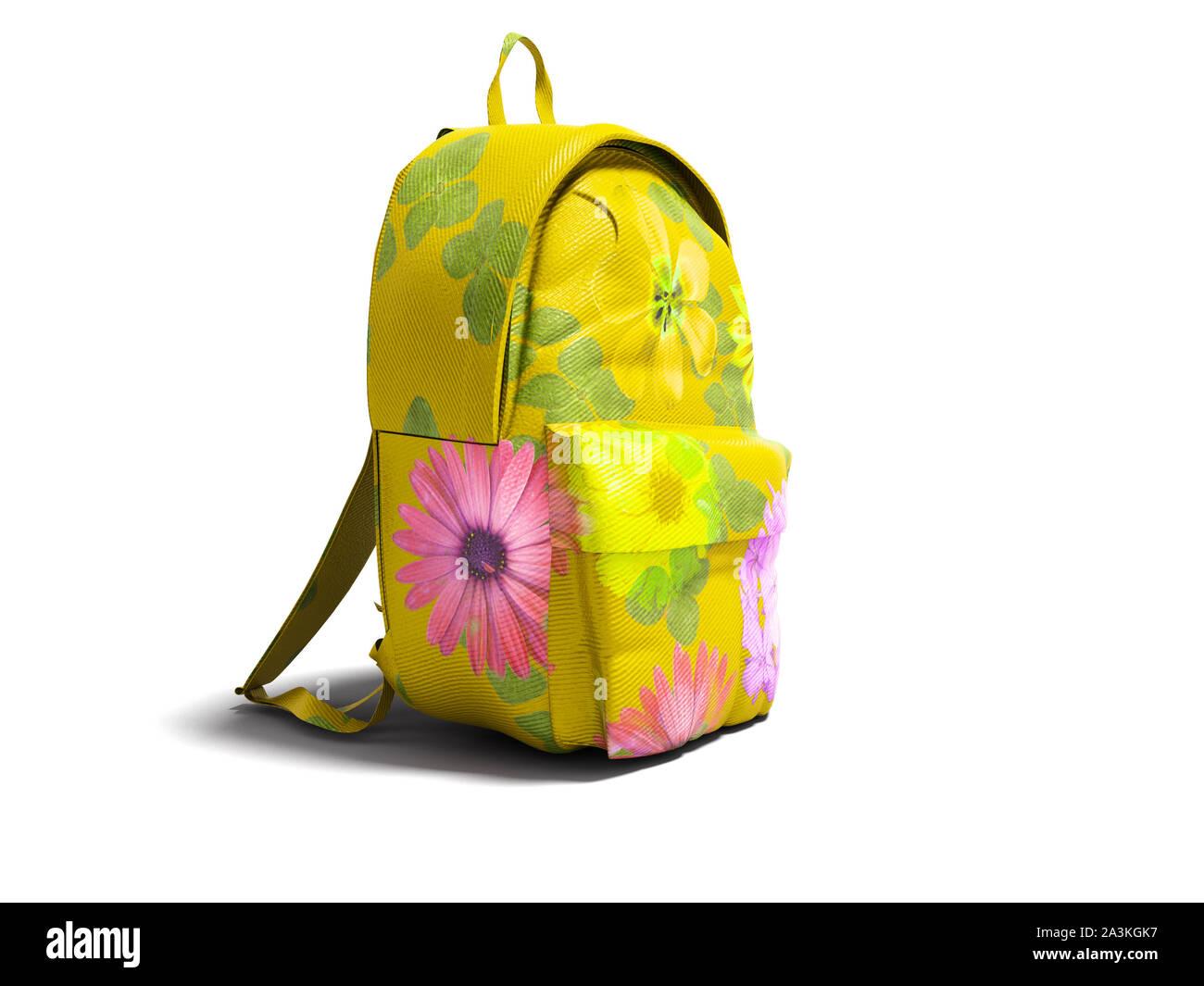 yellow flower backpack