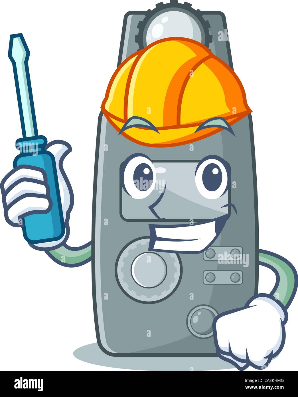 Automotive light meter with in the character Stock Vector Image & Art