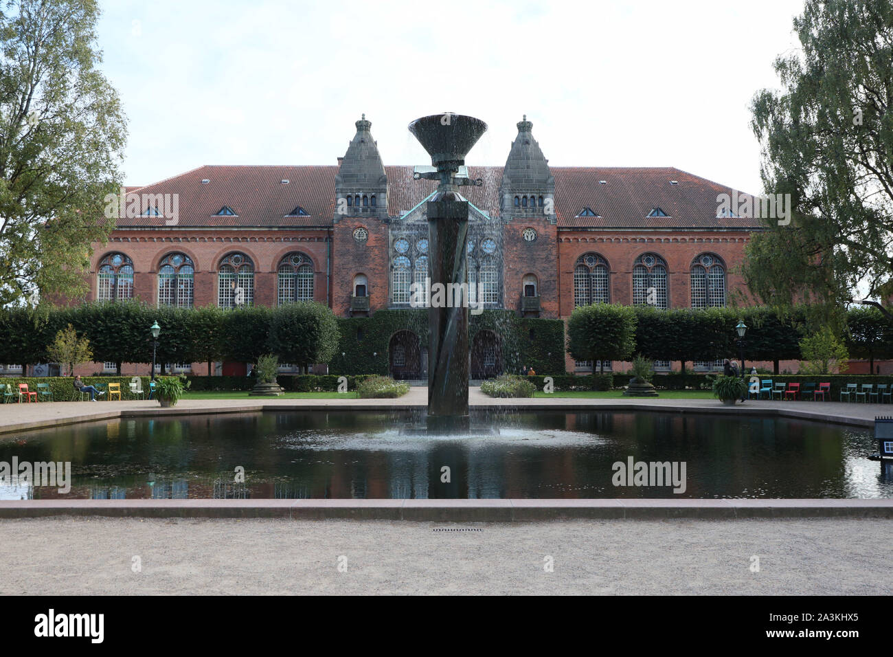 Bibliotekshave, General Views of Copenhagen, Denmark, 06 October 2019, Photo by Richard Goldschmidt Stock Photo