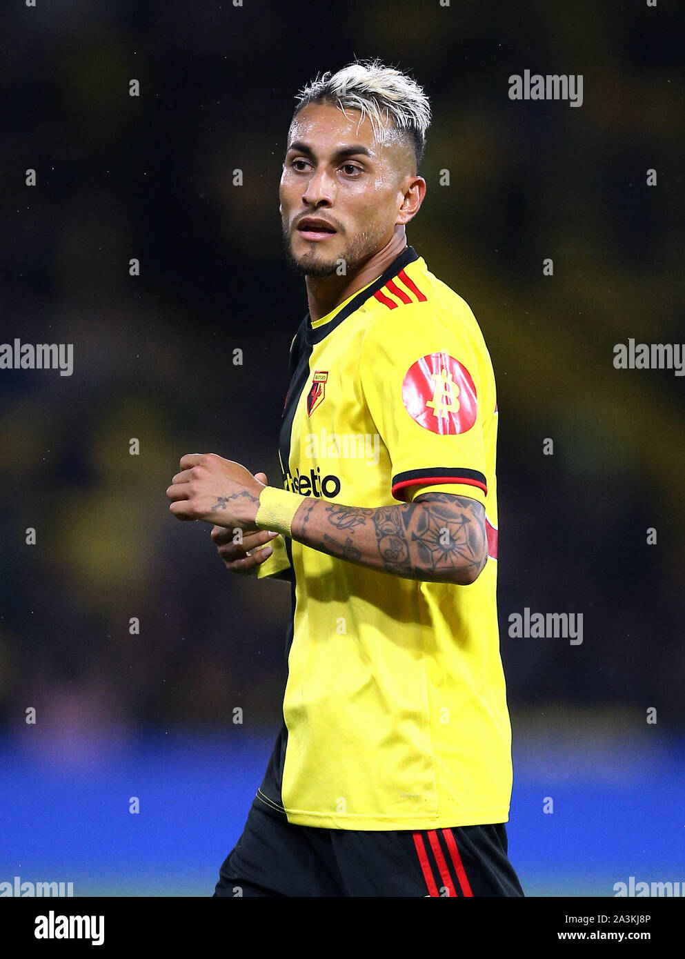 Watford's Roberto Pereyra Stock Photo Alamy