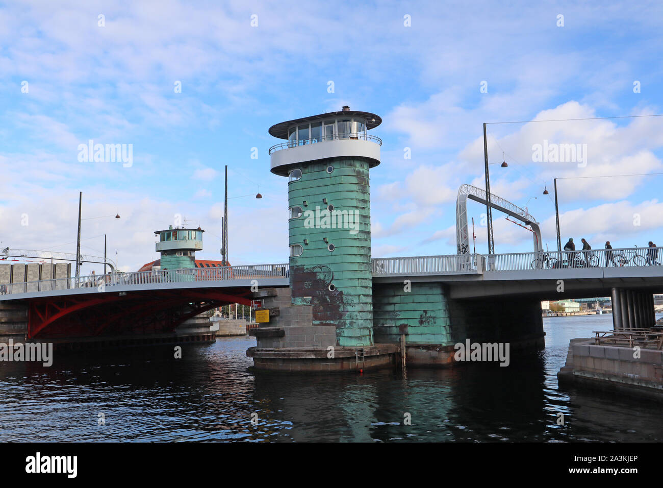 Knippels Bridge, General Views of Copenhagen, Denmark, 07 October 2019, Photo by Richard Goldschmidt Stock Photo