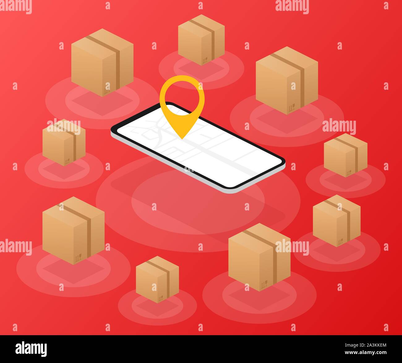 Parcel tracking website pack hi-res stock photography and images - Alamy