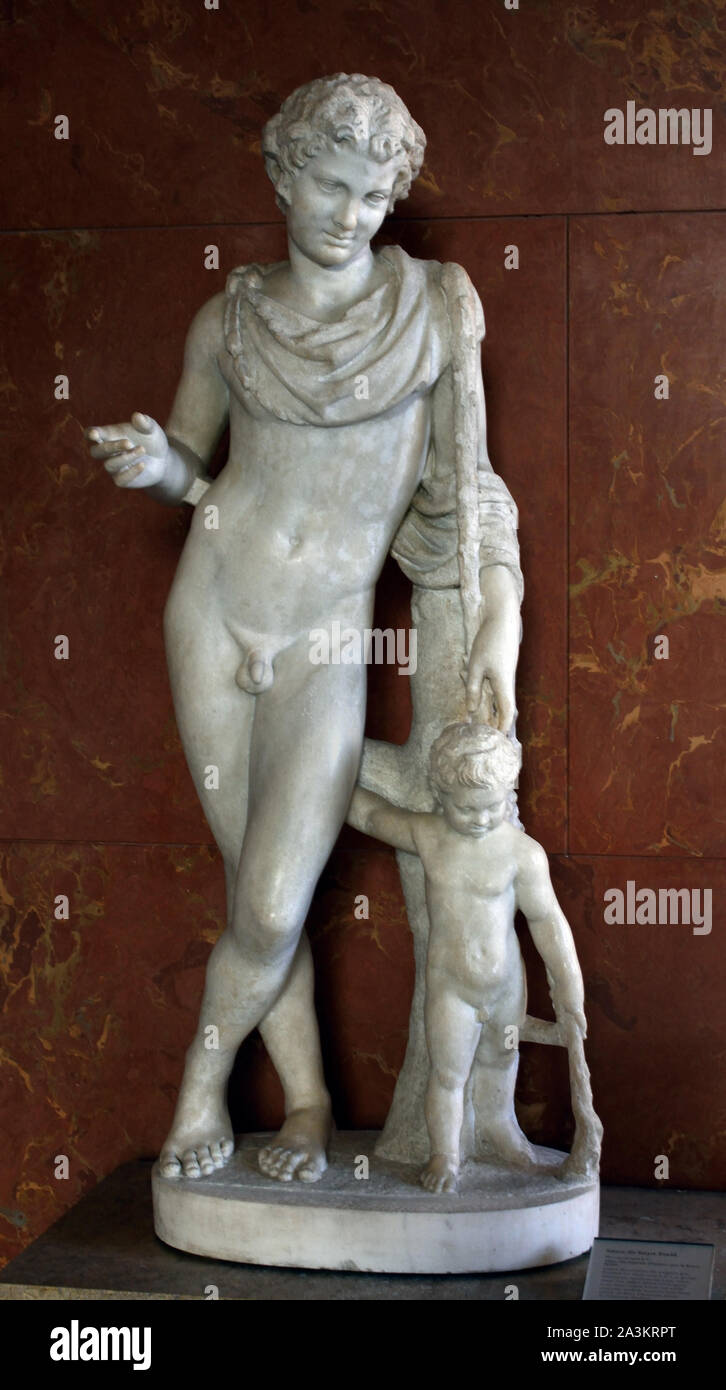 Satyr said Foul satyr Rome  About 125-150 AD Roman, Italy, Stock Photo