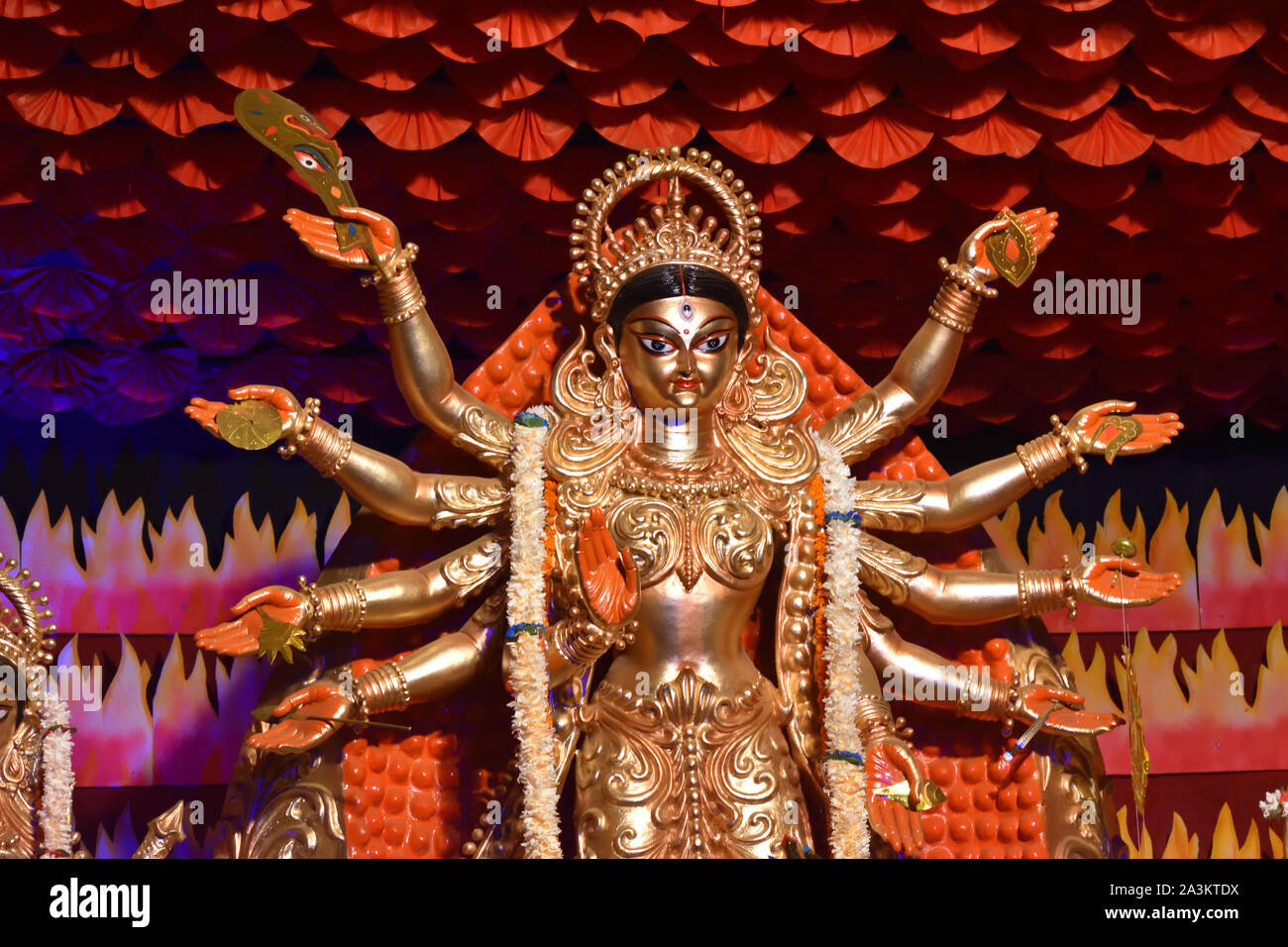 Durga ma hi-res stock photography and images - Alamy