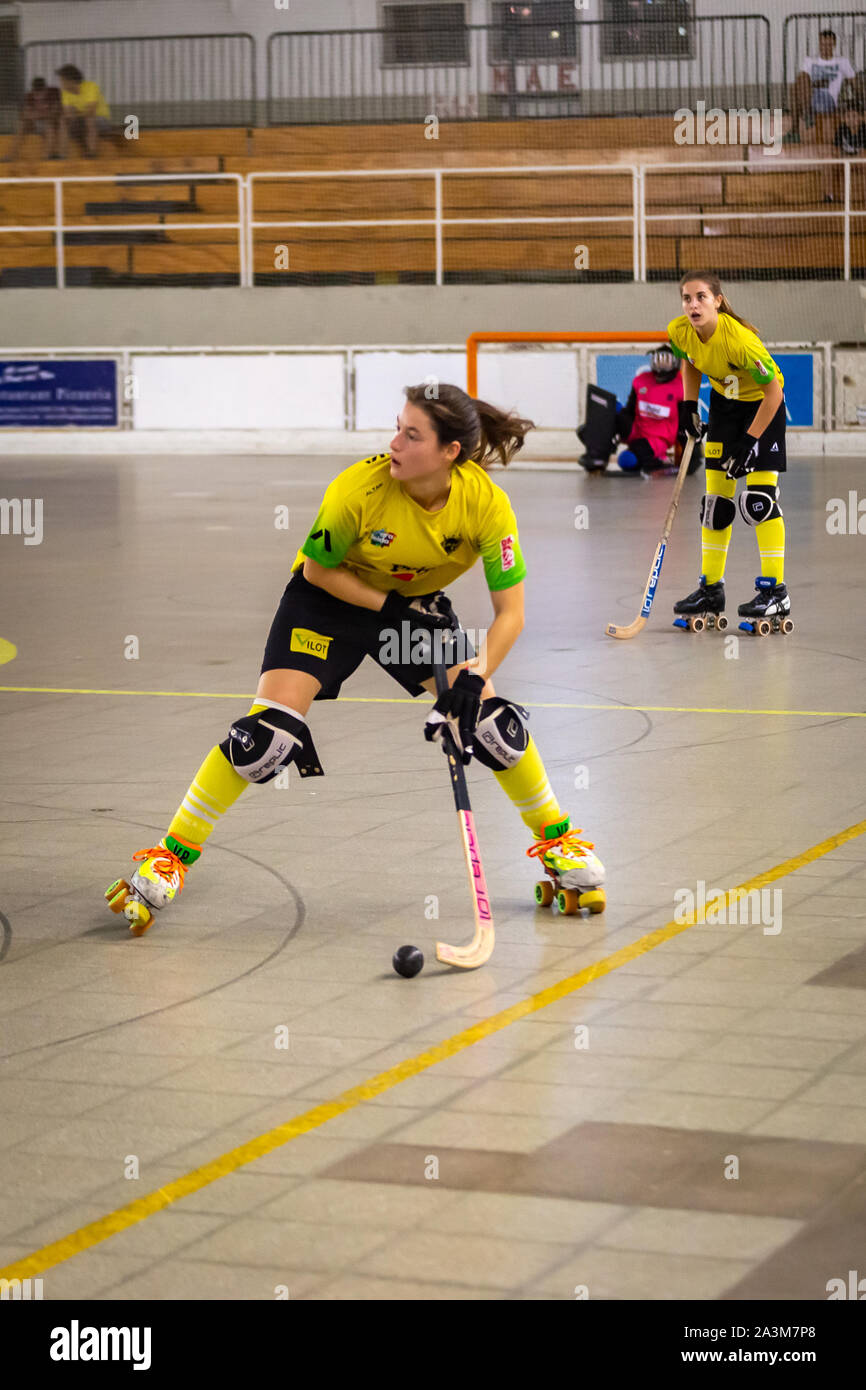 Roller hockey international hi-res stock photography and images - Alamy
