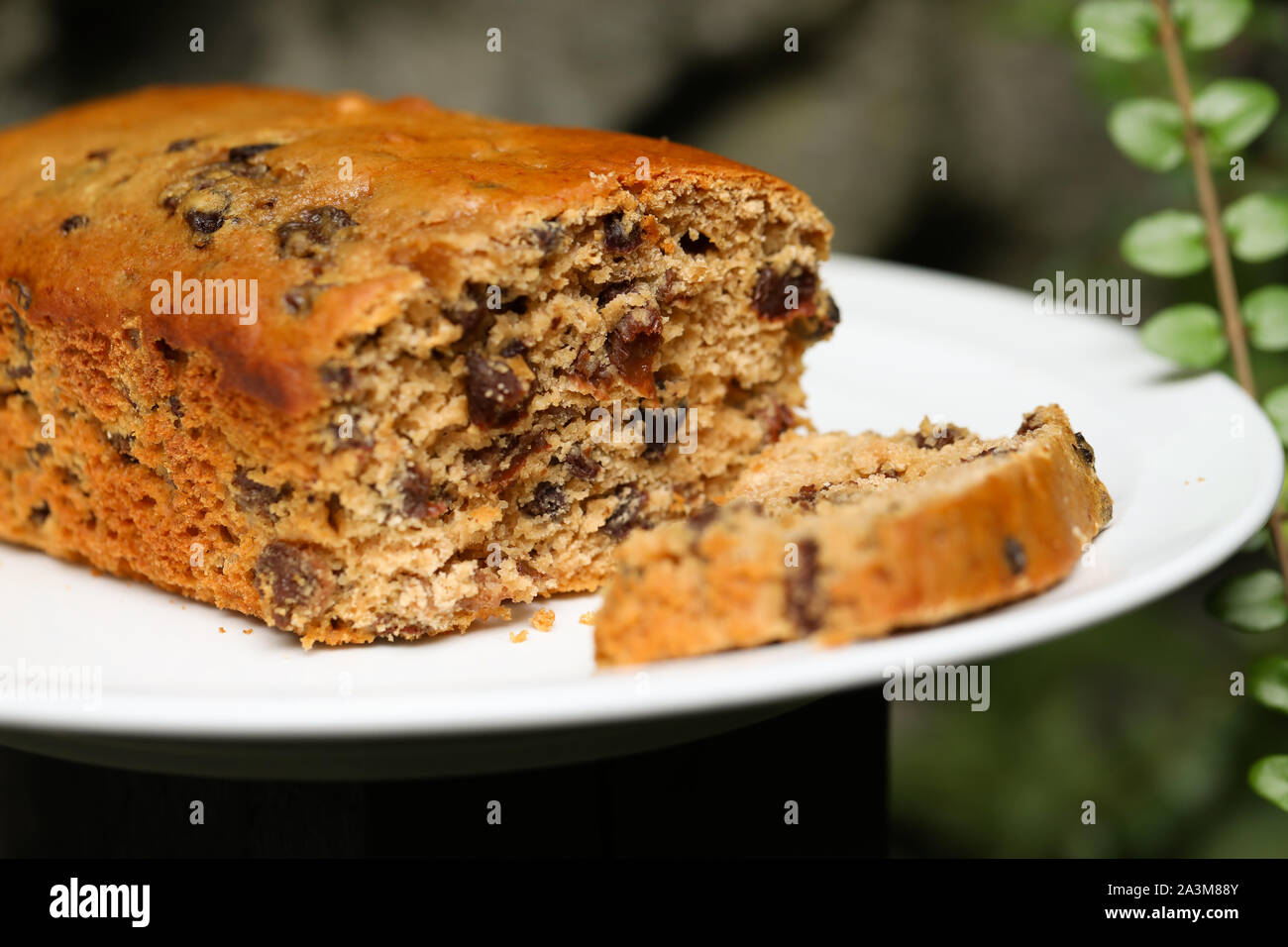Traditional Irish Barmbrack Stock Photo Alamy