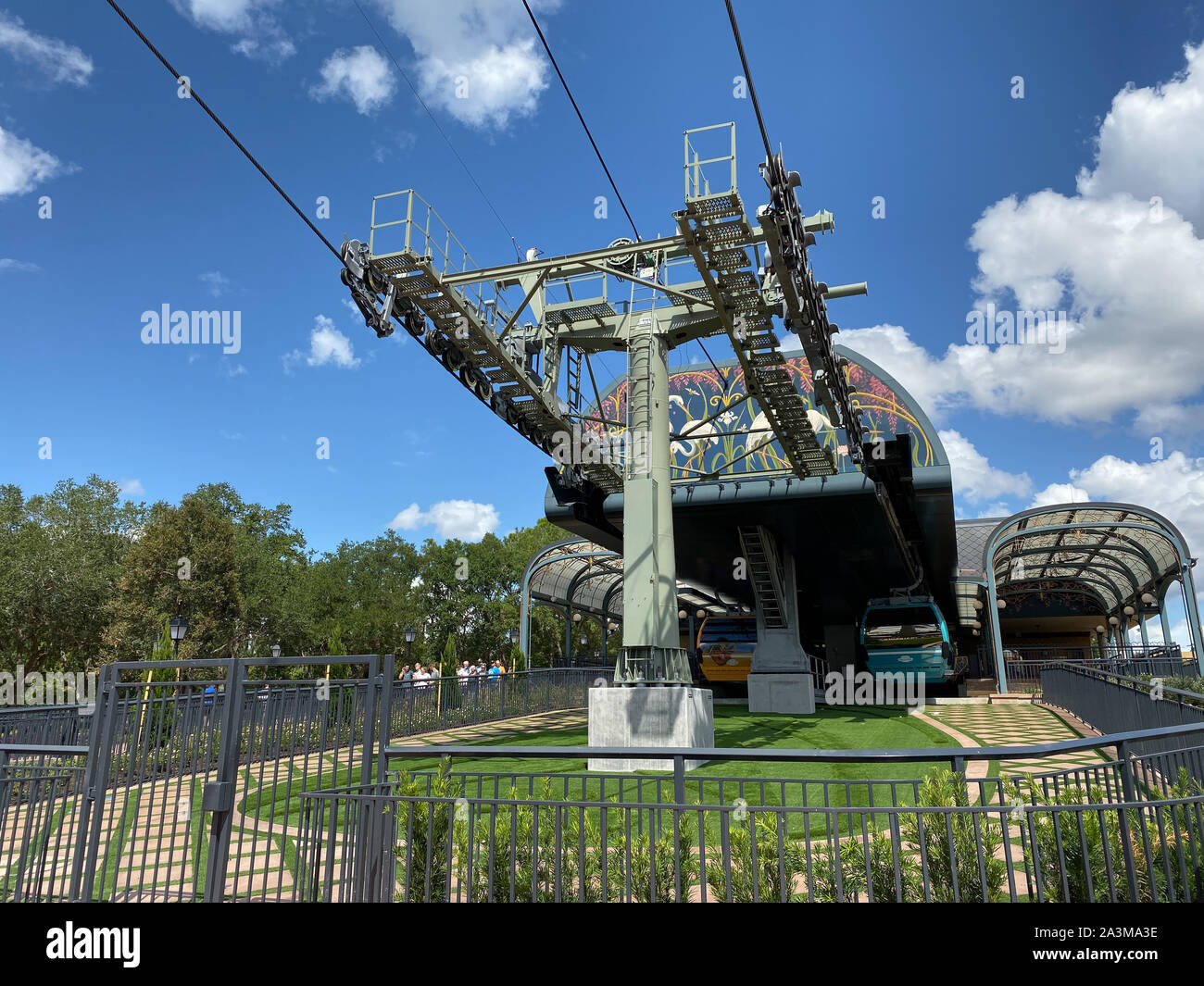 Disney skyliner gondola hires stock photography and images Alamy