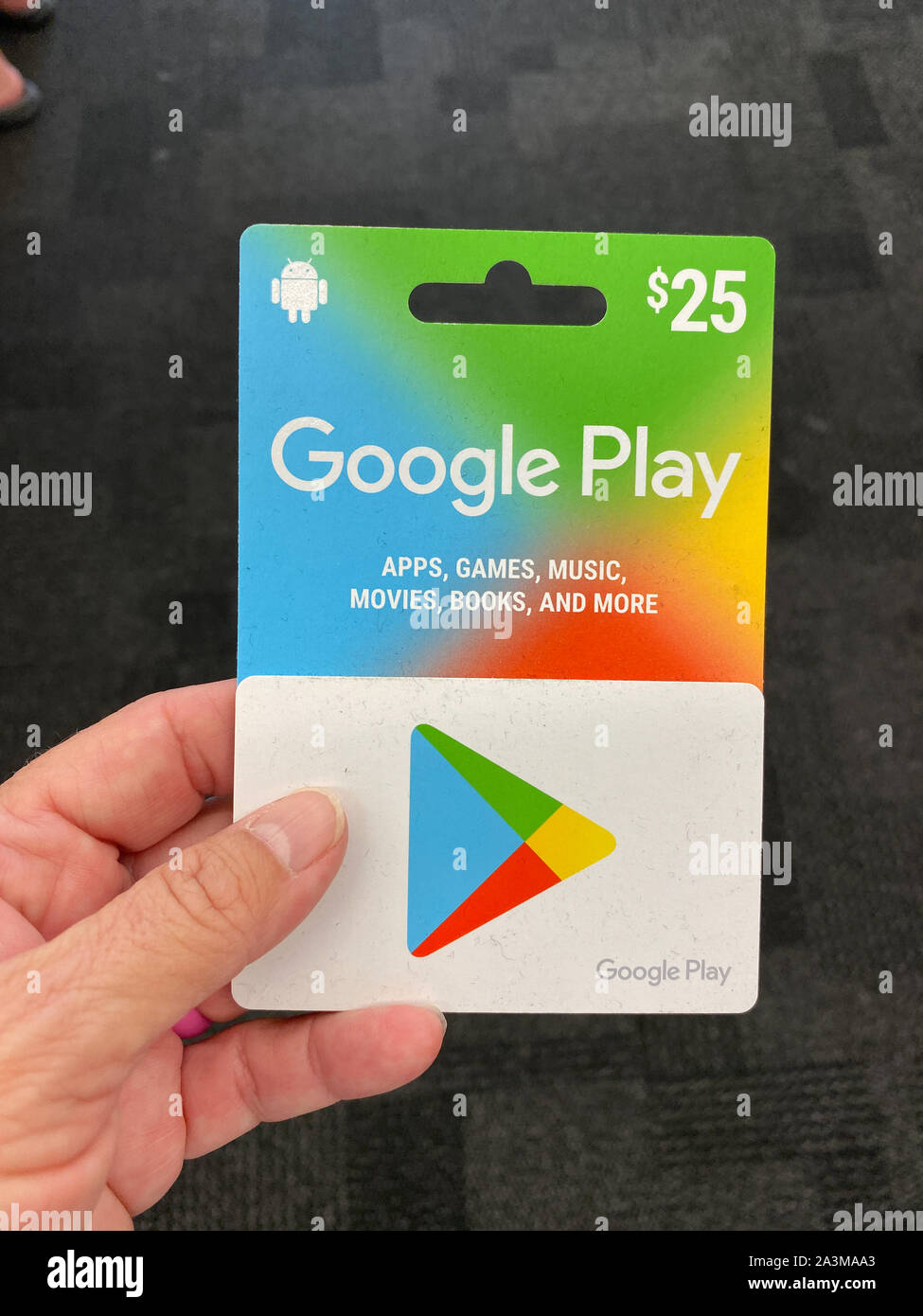 Como usar o Gift Card da Google Play