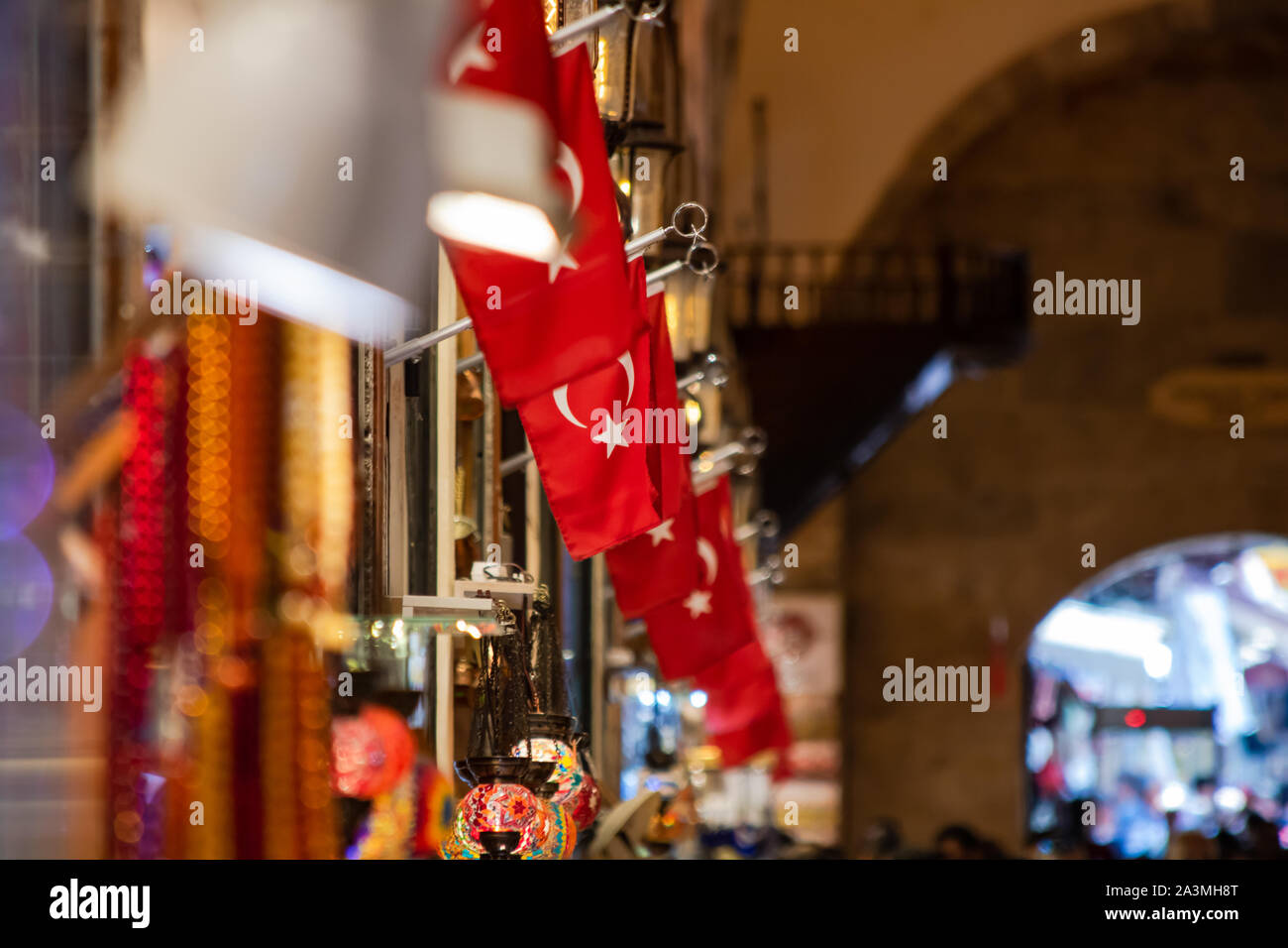 Spice Bazaar in Istanbul Stock Photo