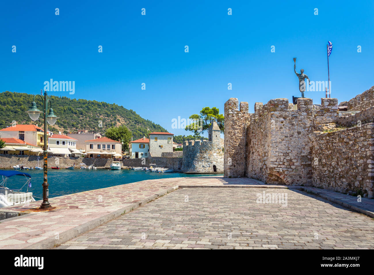 Greece nafpaktos port lepanto hires stock photography and images Alamy