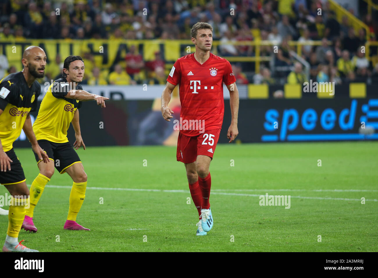 DORTMUND, GERMANY AUGUST 03, 2019 Thomas Muller (Bayern Munchen