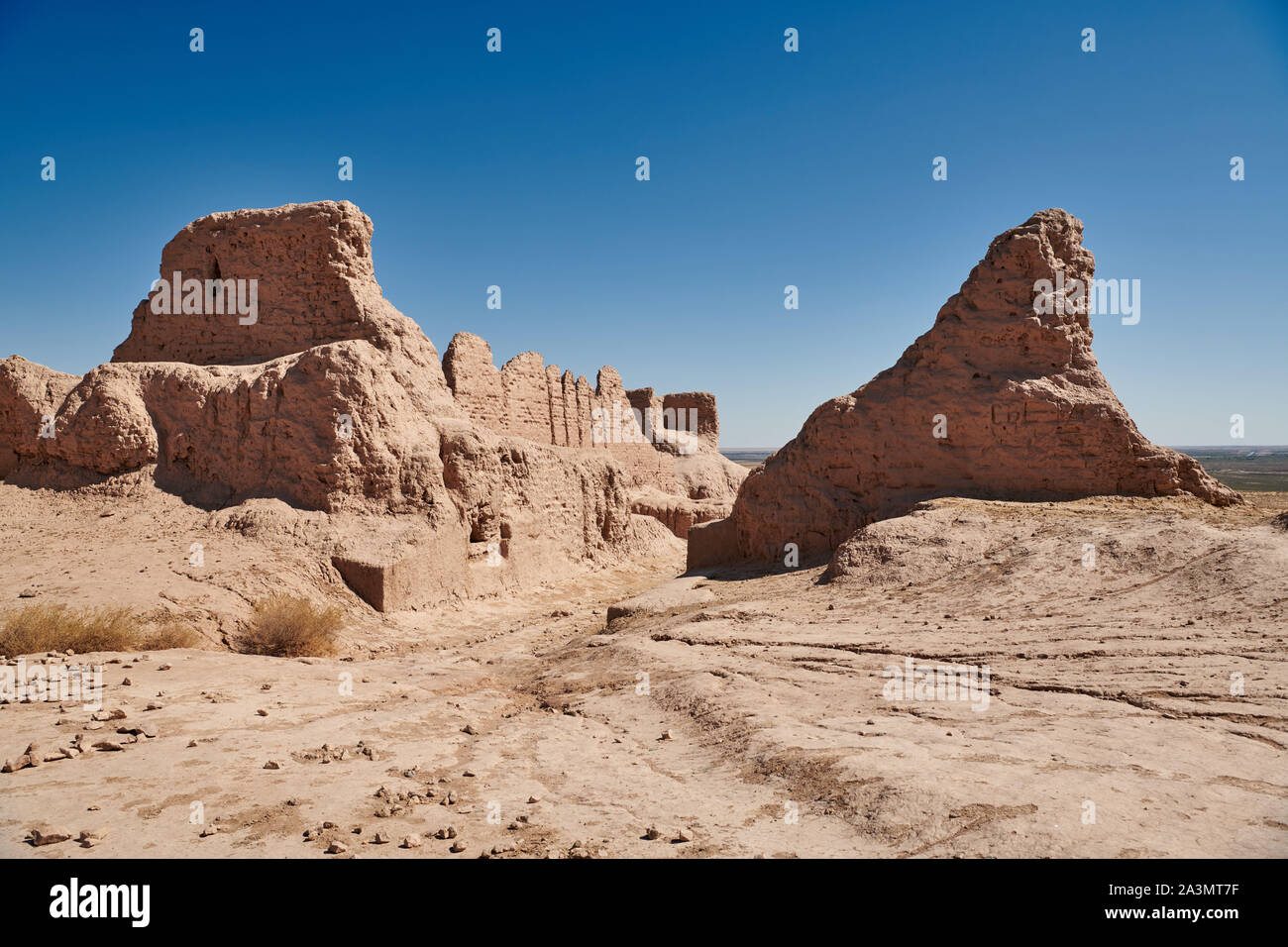 Ayaz Kala, Urgench, Uzbekistan, Central Asia Stock Photo