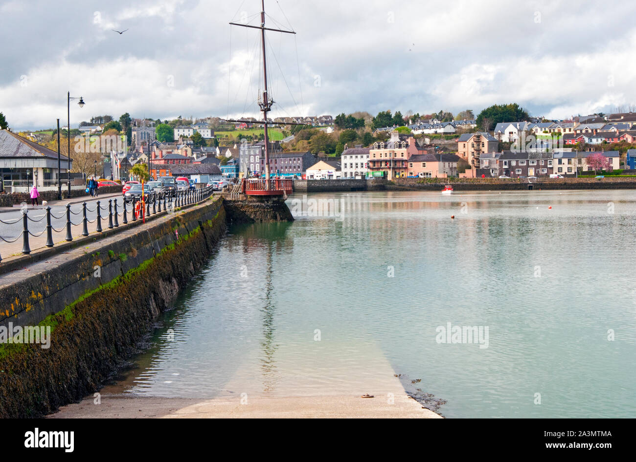 View of Kinsale from harbor, County Cork, Ireland Stock Photo Alamy