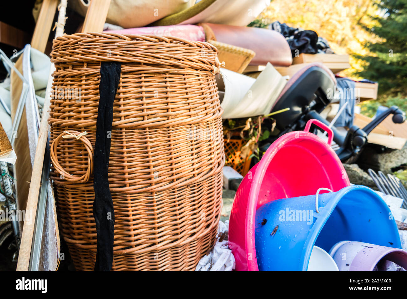 Bulky waste collection Stock Photo Alamy