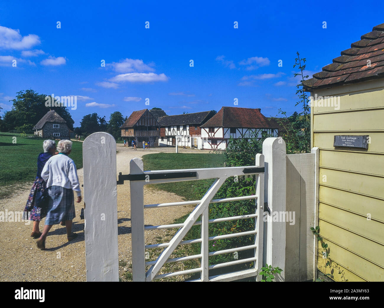 The Weald and Downland Living Museum, West Sussex, England, UK Stock