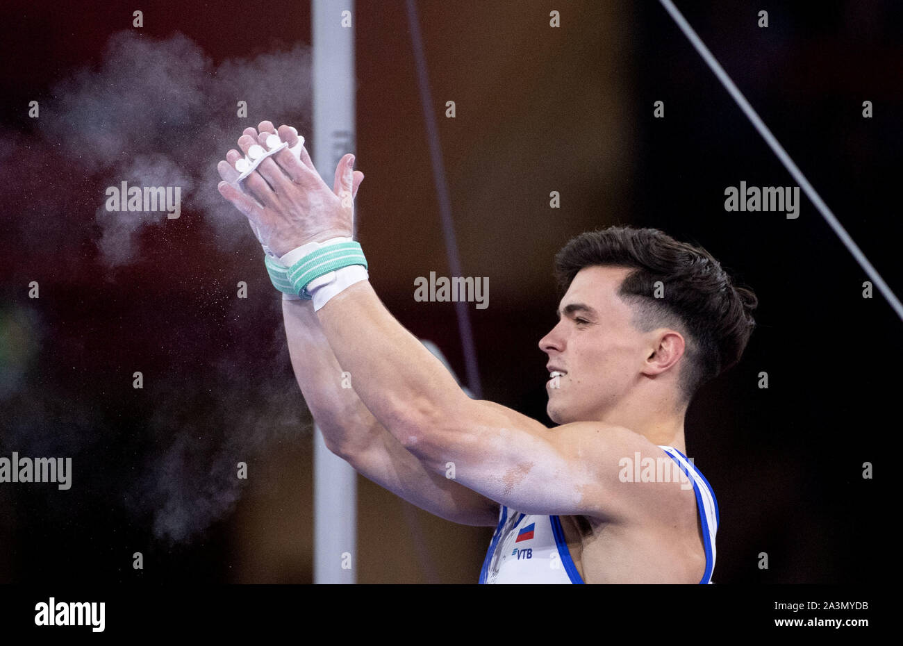 Stuttgart, Germany. 09th Oct, 2019. Gymnastics world championship