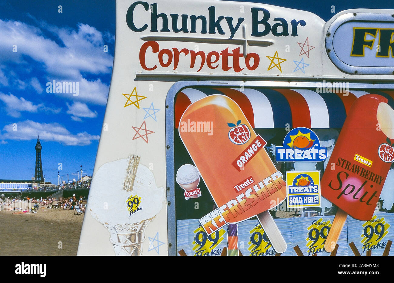 Blackpool ice cream hires stock photography and images Alamy