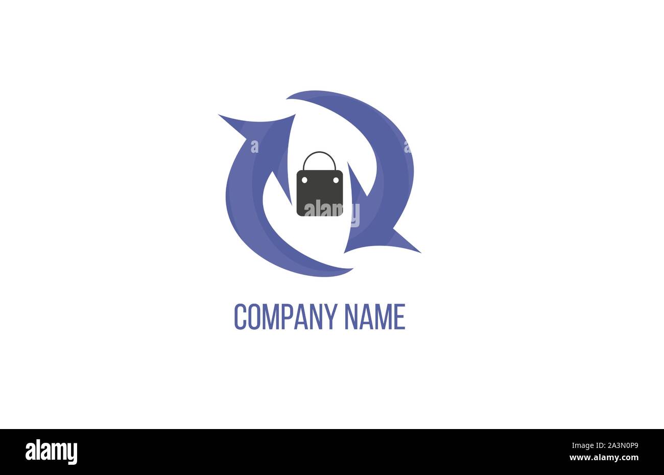 Logo designed for those who want to create a new brand or open a new shop. Stock Vector