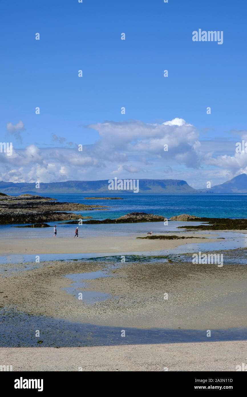 Traigh beach Arisaig Lochaber Inverness-shire Highland Scotland Stock Photo
