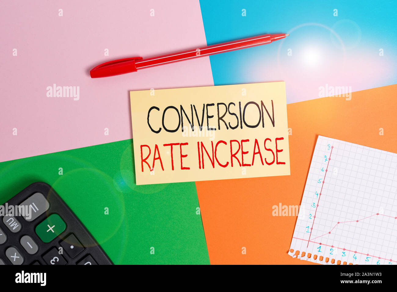 Word writing text Conversion Rate Increase. Business photo showcasing ...