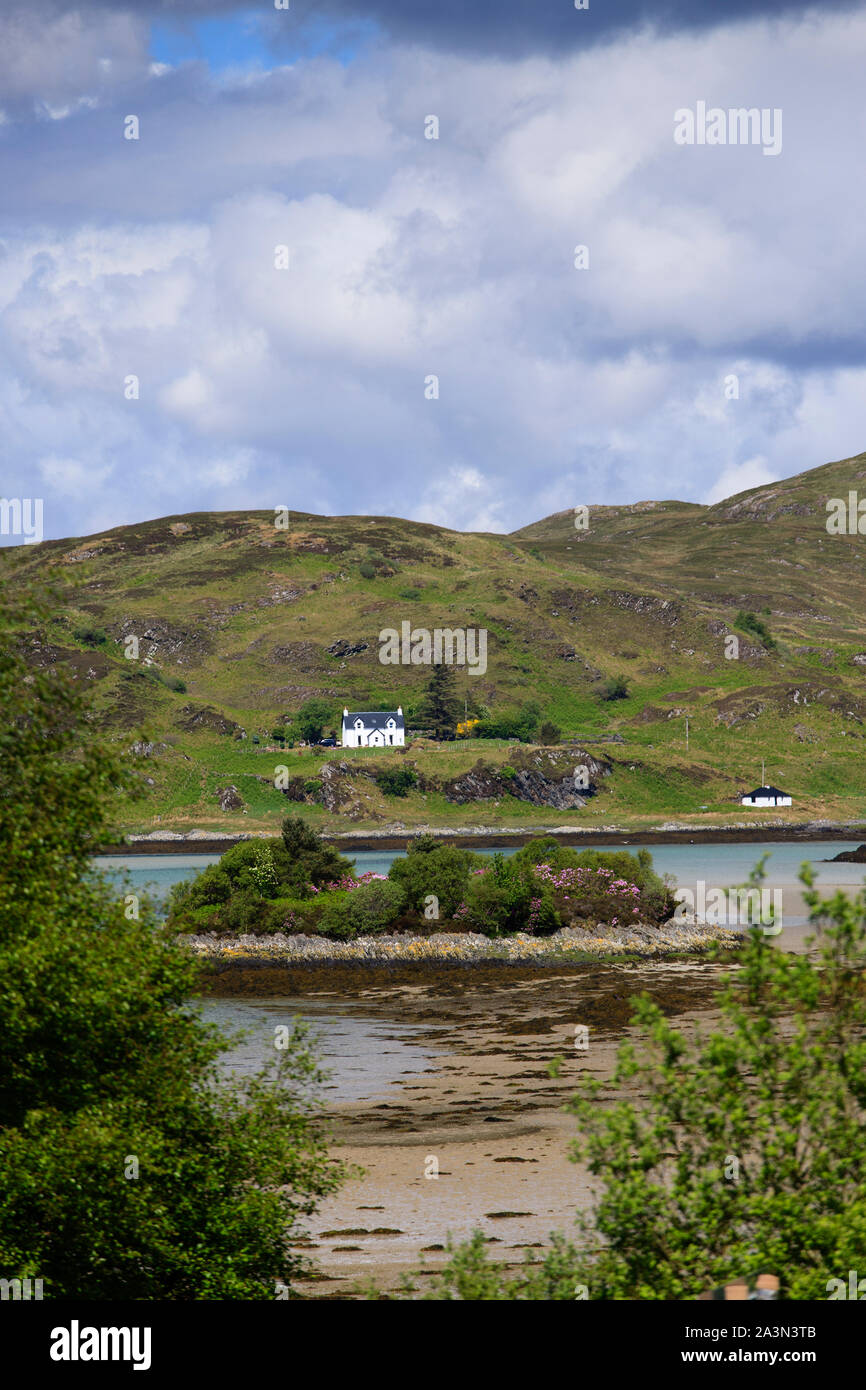 Morar beach Mallaig Lochaber Inverness-shire Scotland Stock Photo