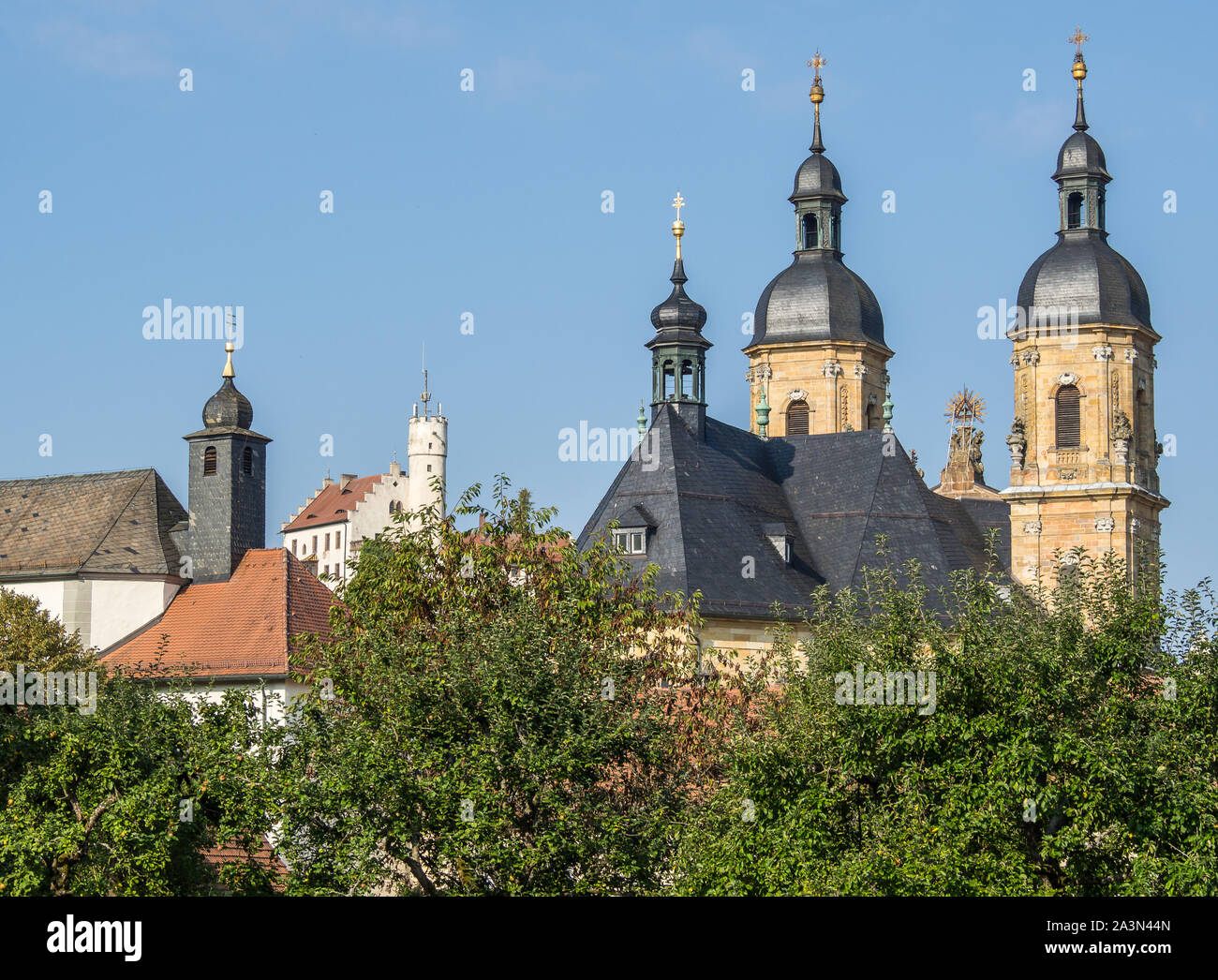 Goessweinstein in the Franconian Switzerland Stock Photo