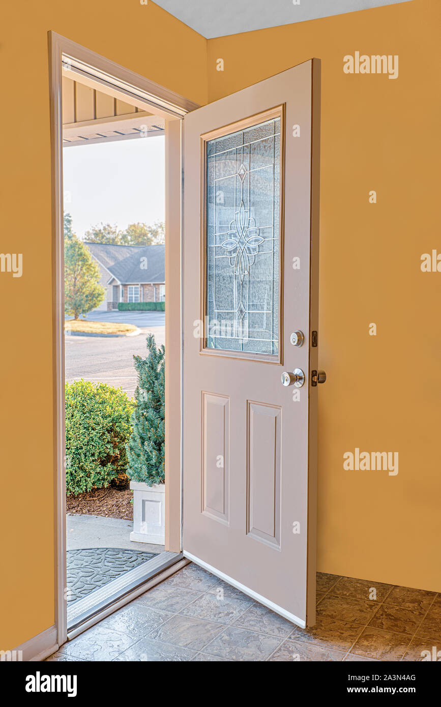 Front Door Open High Resolution Stock Photography and Images Alamy